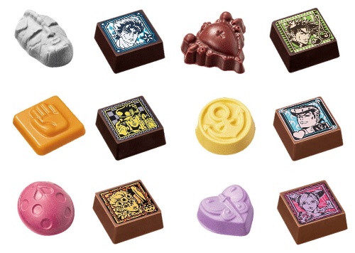 ゴディバ×「ジョジョの奇妙な冒険」の限定チョコ、1〜6部の主人公&石仮面やてんとう虫をモチーフにコピー ゴディバ×「ジョジョの奇妙な冒険」の限定チョコ、1〜6部の主人公&石仮面やてんとう虫をモチーフにコピー