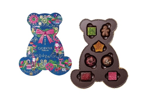 ゴディバのクリスマス、”ツリー&星型”チョコを入れた限定ボックスやアドベントカレンダーコピー ゴディバのクリスマス、”ツリー&星型”チョコを入れた限定ボックスやアドベントカレンダーコピー
