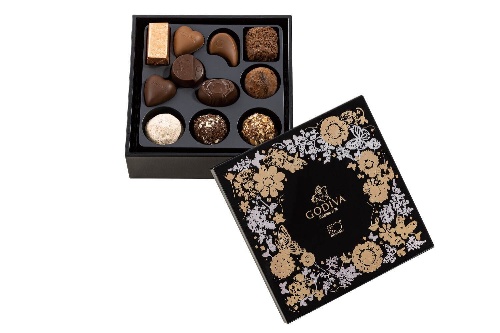 ゴディバ“重箱入り”おせち風チョコレートボックス、創業者秘伝のトリュフやハート型ショコラコピー ゴディバ“重箱入り”おせち風チョコレートボックス、創業者秘伝のトリュフやハート型ショコラコピー