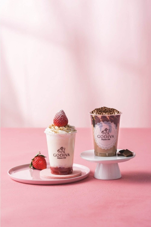 ゴディバカフェの新作メニュー、福井のそば処とのコラボ蕎麦&ケーキのようなデザートドリンクコピー ゴディバカフェの新作メニュー、福井のそば処とのコラボ蕎麦&ケーキのようなデザートドリンクコピー