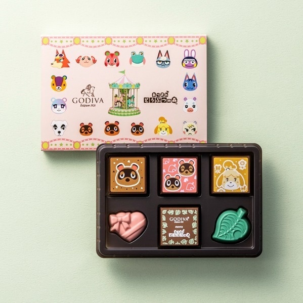 ゴディバ「あつまれ どうぶつの森」の23年バレンタインチョコ、“たぬきち”“ジュン”モチーフのチョココピー ゴディバ「あつまれ どうぶつの森」の23年バレンタインチョコ、“たぬきち”“ジュン”モチーフのチョココピー