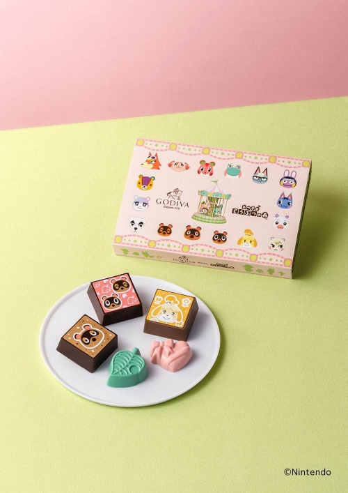 ゴディバ「あつまれ どうぶつの森」の23年バレンタインチョコ、“たぬきち”“ジュン”モチーフのチョココピー ゴディバ「あつまれ どうぶつの森」の23年バレンタインチョコ、“たぬきち”“ジュン”モチーフのチョココピー