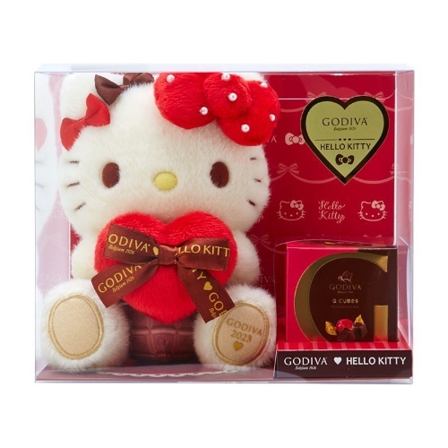 ゴディバ×サンリオ23年バレンタイン、ハローキティやシナモロールなどぬいぐるみ&チョコセットコピー ゴディバ×サンリオ23年バレンタイン、ハローキティやシナモロールなどぬいぐるみ&チョコセットコピー
