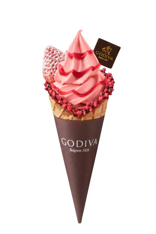 ゴディバのバレンタインスイーツ、チョコがけいちごや3種のワッフル -阪急うめだ限定のソフトクリームもコピー ゴディバのバレンタインスイーツ、チョコがけいちごや3種のワッフル -阪急うめだ限定のソフトクリームもコピー