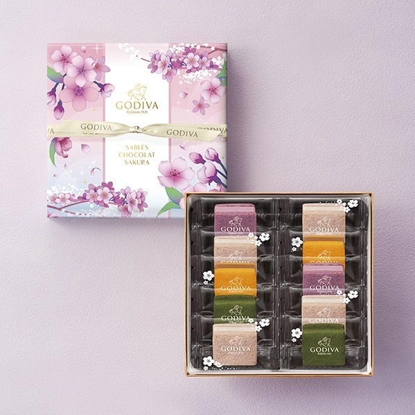 ゴディバのホワイトデー&春スイーツ、“桜×ホワイトチョコ”サブレや桜香るバウムクーヘンコピー ゴディバのホワイトデー&春スイーツ、“桜×ホワイトチョコ”サブレや桜香るバウムクーヘンコピー