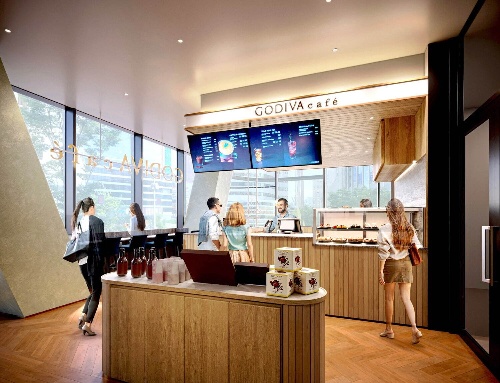 「ゴディバカフェ」東宝日比谷プロムナードビルに新店 - 限定チョコレートケーキやアフタヌーンティーコピー 「ゴディバカフェ」東宝日比谷プロムナードビルに新店 - 限定チョコレートケーキやアフタヌーンティーコピー