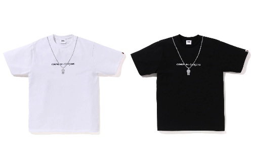 ア ベイシング エイプ×コム デ ギャルソン新作、“ネックレス”プリントTシャツやタイダイ柄シャツコピー ア ベイシング エイプ×コム デ ギャルソン新作、“ネックレス”プリントTシャツやタイダイ柄シャツコピー