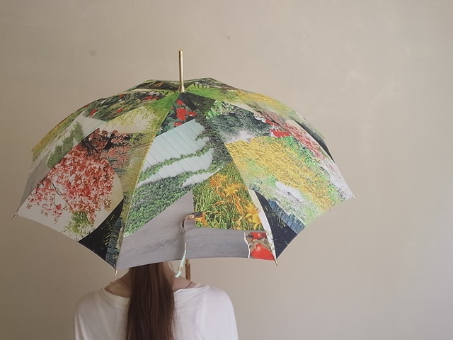 雨の日の外出を優しく応援してくれる、手作りの日傘屋コシラエル(Coci la elle)の雨傘コピー