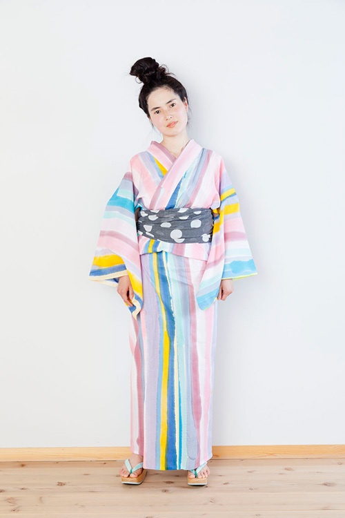 大塚呉服店×コシラエル、1点物のコラボ浴衣が35着限定で発売 - 柄は全て手描きコピー