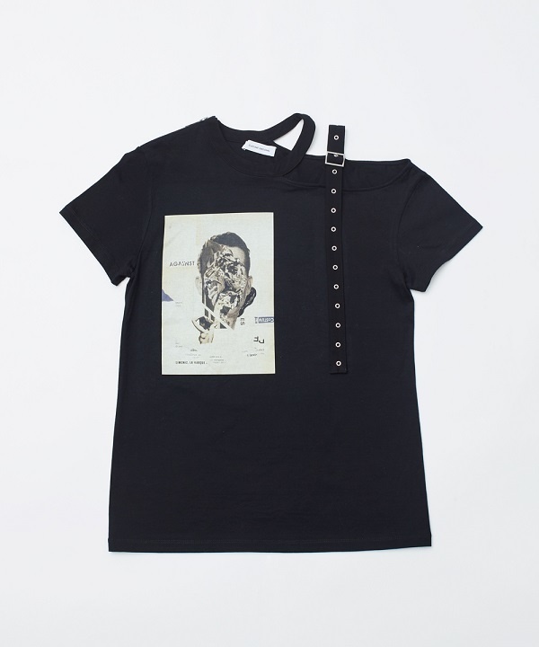 コスチューム ナショナルがコラージュアーティストとコラボ、シュールなプリントのTシャツなどコピー