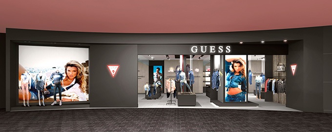 GUESS(ゲス)が九州第1号店をキャナルシティ博多にオープンコピー