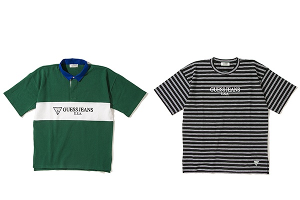 GUESS×モンキータイムのコラボアイテム - ラグビーシャツやボーダーTを90sスタイルで