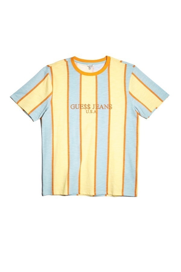 GUESS×A$AP Rockyのコラボ第4弾、90’雰囲気漂うTシャツ＆デニムジャケットコピー