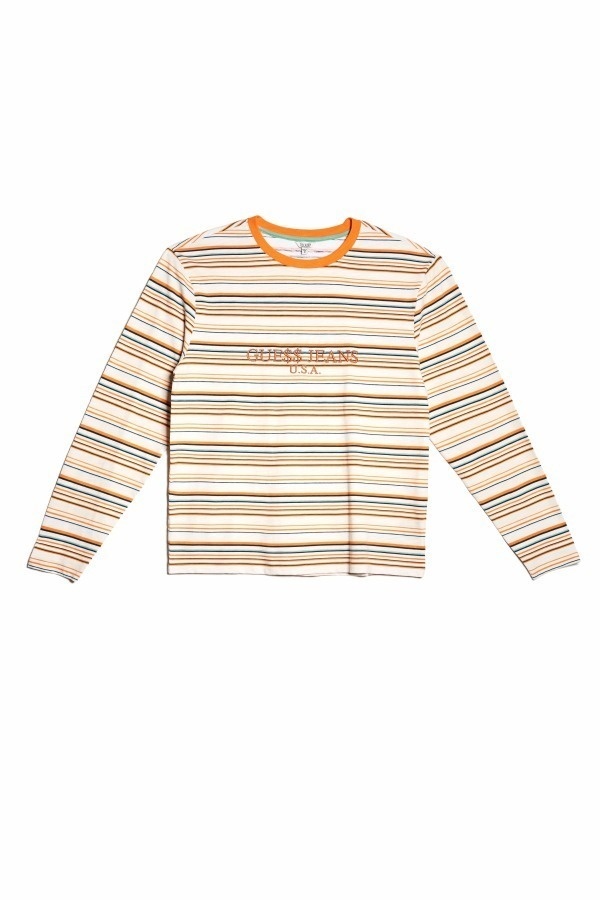 GUESS×A$AP Rockyのコラボ第4弾、90’雰囲気漂うTシャツ＆デニムジャケットコピー