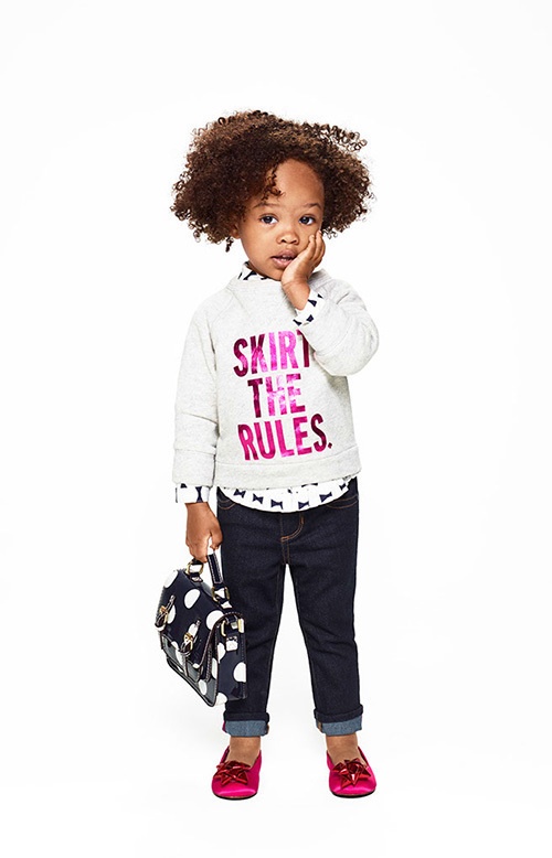 GAP×ケイト スペード＆ジャック・スペードの子供服、クリスマスプレゼントはこれに決まり！コピー