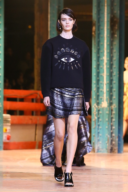 KENZO(ケンゾー) 2013-14年秋冬コレクション - EYEのシンボルを目指す巡礼の旅コピー