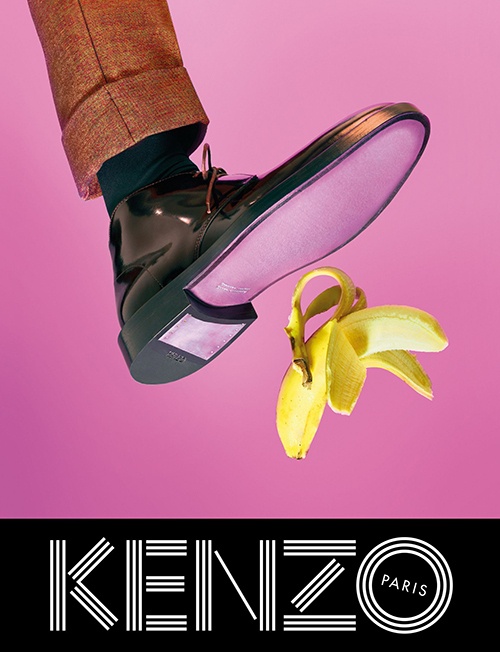 KENZO(ケンゾー)2013-14秋冬の広告で、菊地凛子が標本に!?コピー
