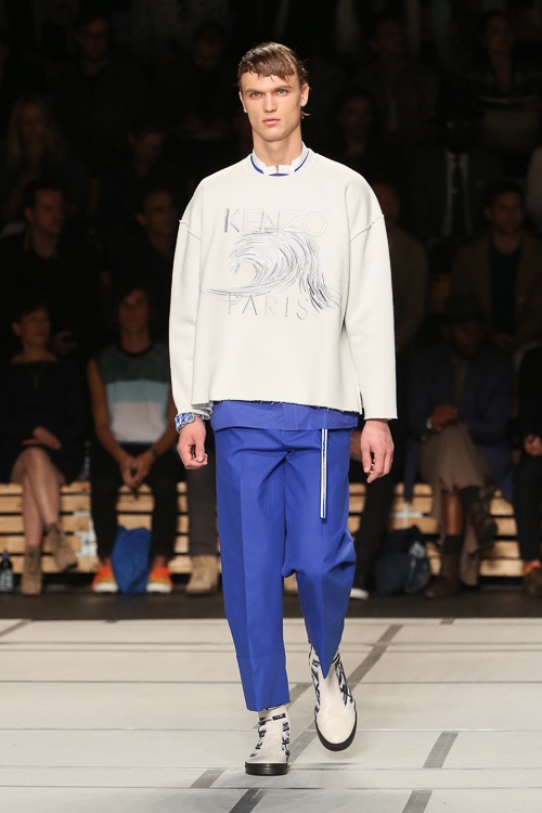 KENZO(ケンゾー) 2014年春夏メンズコレクション - リラクシングかつ都会的に響かせた波音コピー