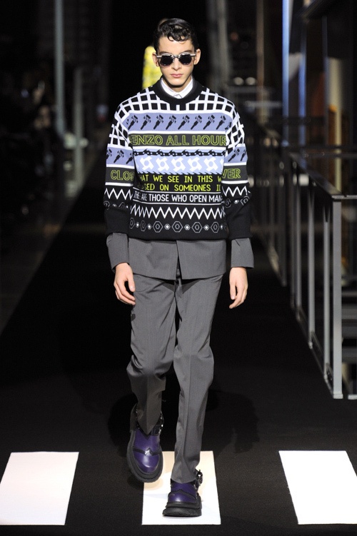 ケンゾー(KENZO) 2014-15年秋冬メンズコレクション - クラシックと「工場」の化学反応コピー