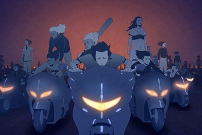 ケンゾー新ショートフィルム - 現代の桃太郎描いたスケバン・シネマ、漫画『AKIRA』へオマージュ
