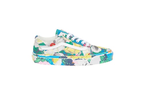 ケンゾーとVANSのコラボスニーカー、鮮やかな花柄ハイ&ローカット - スケート着想のウェアもコピー ケンゾーとVANSのコラボスニーカー、鮮やかな花柄ハイ&ローカット - スケート着想のウェアもコピー