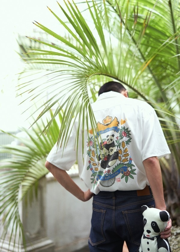 ケイタ マルヤマ×ヒューマンメイド「パンダ」を描いた限定Tシャツなど、南青山・丸山邸で発売コピー