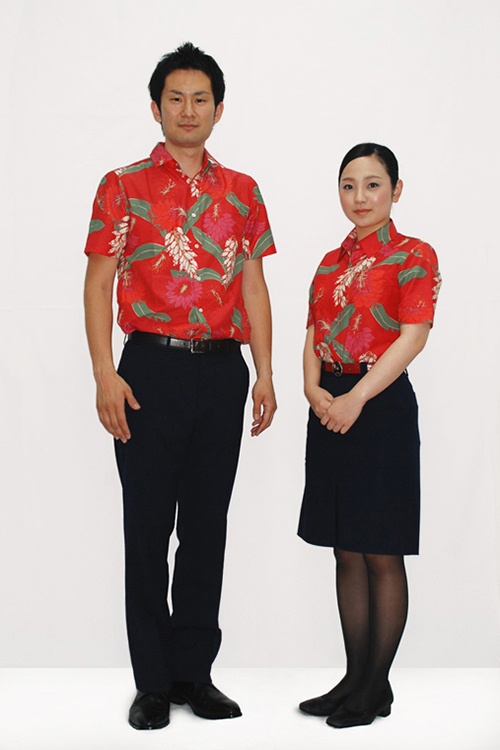 JALが沖縄地区の夏制服「かりゆしウェア」を一新、デザインはケイタ マルヤマコピー