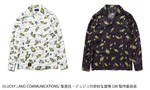 glamb×「ジョジョの奇妙な冒険 黄金の風」、ブチャラティ柄ジャージやドッピオ“カエル電話”ニットコピー glamb×「ジョジョの奇妙な冒険 黄金の風」、ブチャラティ柄ジャージやドッピオ“カエル電話”ニットコピー