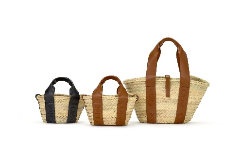 クロエ「クロエ センス」新作バスケットバッグ、"ブランドロゴ刺繍入り”ストラップ×ラフィアコピー クロエ「クロエ センス」新作バスケットバッグ、"ブランドロゴ刺繍入り”ストラップ×ラフィアコピー