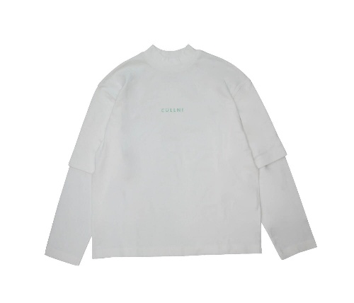 クルニ×ジエダのカットソー、ロングスリーブにTシャツを重ねたレイヤードデザインコピー クルニ×ジエダのカットソー、ロングスリーブにTシャツを重ねたレイヤードデザインコピー