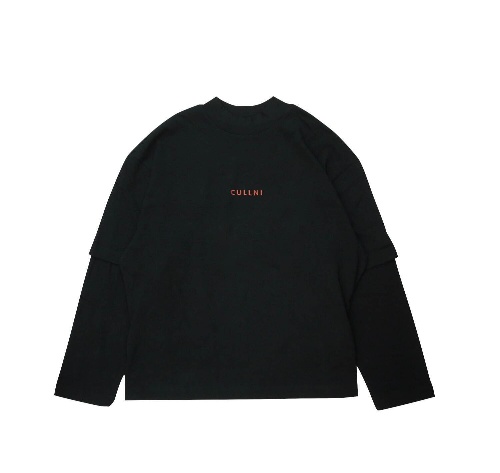 クルニ×ジエダのカットソー、ロングスリーブにTシャツを重ねたレイヤードデザインコピー クルニ×ジエダのカットソー、ロングスリーブにTシャツを重ねたレイヤードデザインコピー