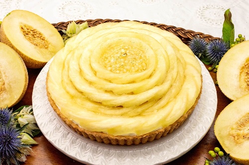 キル フェ ボンから希少な島根県産メロン「ゴールデンパール」の限定タルト、1ホールに約2玉分を使用コピー キル フェ ボンから希少な島根県産メロン「ゴールデンパール」の限定タルト、1ホールに約2玉分を使用コピー