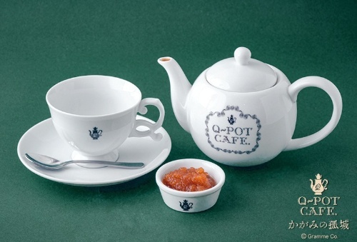 Q-pot CAFE.×辻村深月の小説『かがみの孤城』コラボメニュー、クッキー缶やスイーツプレートコピー Q-pot CAFE.×辻村深月の小説『かがみの孤城』コラボメニュー、クッキー缶やスイーツプレートコピー