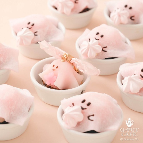 Q-pot.CAFE春限定スイーツ、桜モンブランやピンクの「オバケちゃん」苺ムースなどコピー Q-pot.CAFE春限定スイーツ、桜モンブランやピンクの「オバケちゃん」苺ムースなどコピー