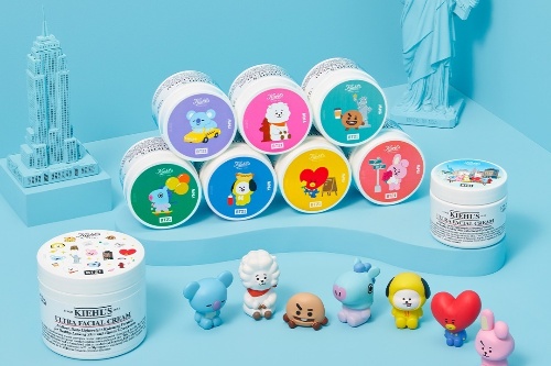 キールズと「BT21」の限定エディション、人気保湿クリーム「クリーム UFC」がキャラクター仕様に