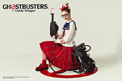 キャンディストリッパー×ゴーストバスターズ、“NO GHOSTマーク”をあしらったニットやスウェット