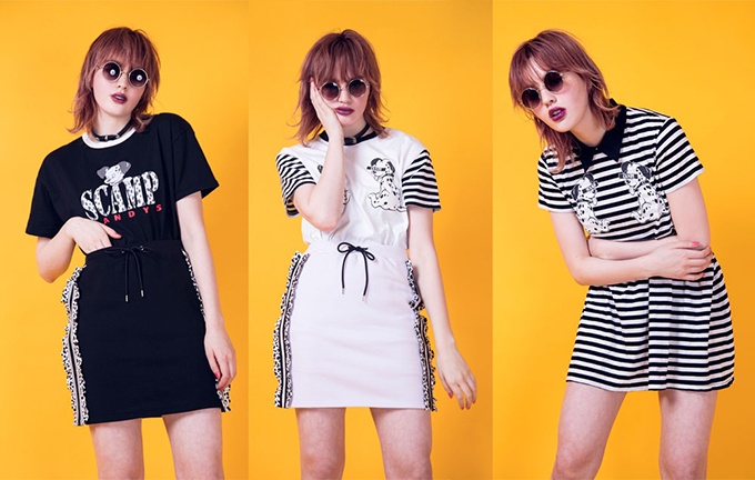 キャンディストリッパーから「ダルメシアン」モチーフのTシャツやワンピースコピー キャンディストリッパーから「ダルメシアン」モチーフのTシャツやワンピースコピー