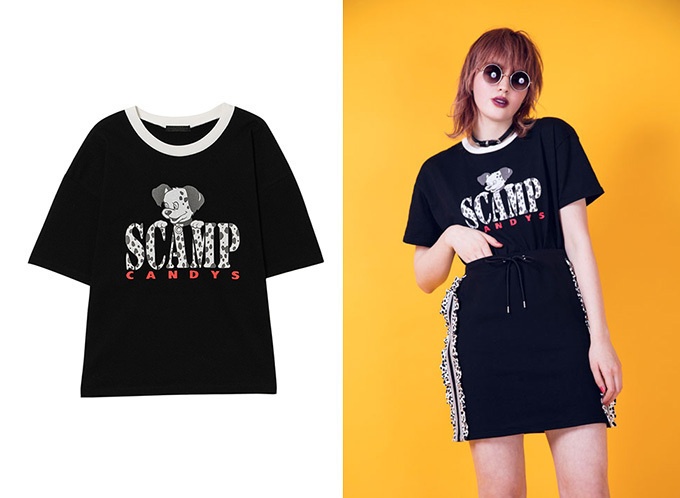 キャンディストリッパーから「ダルメシアン」モチーフのTシャツやワンピースコピー キャンディストリッパーから「ダルメシアン」モチーフのTシャツやワンピースコピー