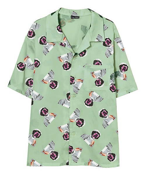キャンディストリッパー×とんだ林蘭、“シュールなナース”をデザインしたTシャツや半袖シャツコピー