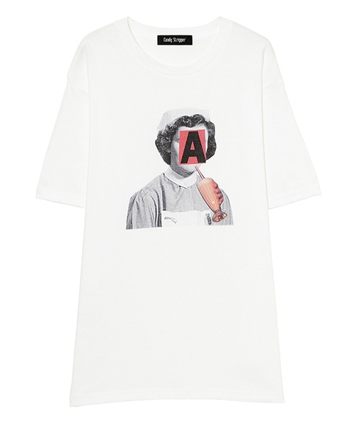 キャンディストリッパー×とんだ林蘭、“シュールなナース”をデザインしたTシャツや半袖シャツコピー