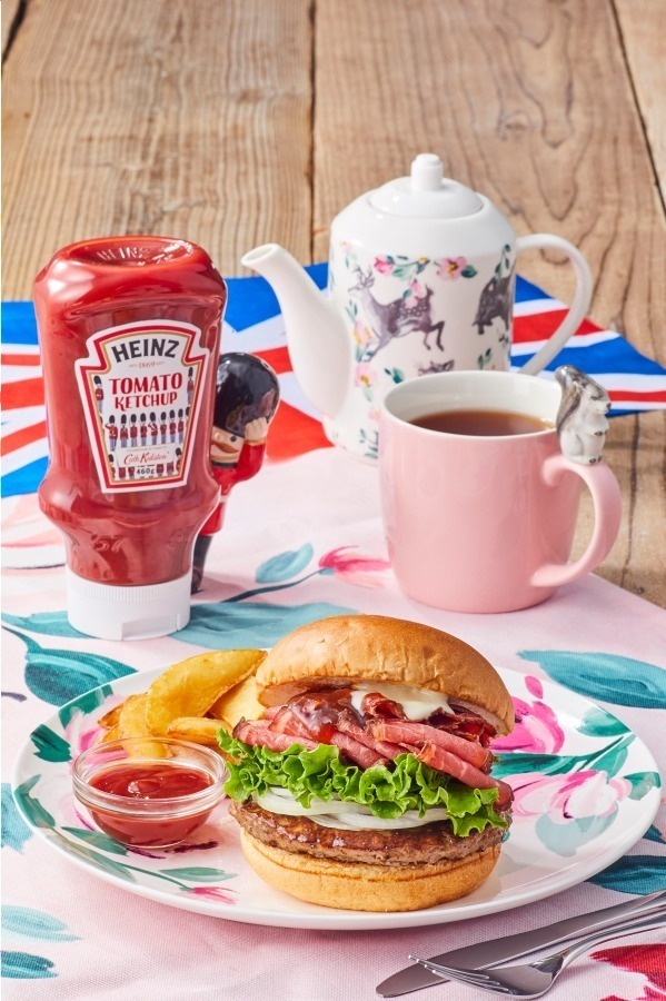 キャス キッドソン×ハインツ限定ケチャップ、フレッシュネスバーガーコラボのローストビーフバーガーもコピー