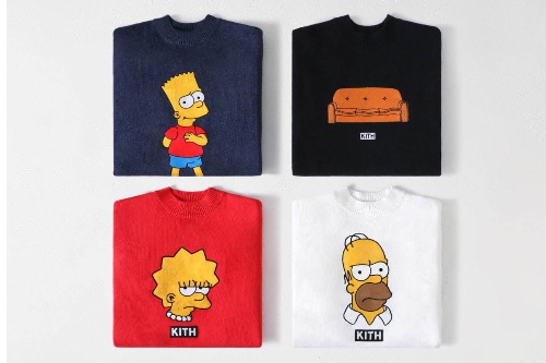 KITH×ザ・シンプソンズ"バートやリサ"のニット＆フーディ、ニューエラのコラボキャップも