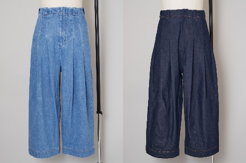 シンヤコヅカ×ディッキーズ、デニム仕様の「バギー」パンツ - 阪急メンズ東京では期間限定ストア開催
