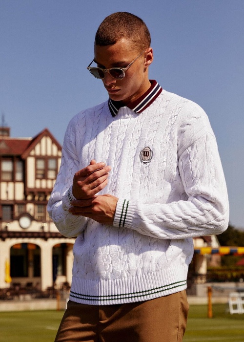 KITH×ウイルソン“テニス”着想のオン・オフコートウェア、コラボロゴ入りラケットやボールもコピー KITH×ウイルソン“テニス”着想のオン・オフコートウェア、コラボロゴ入りラケットやボールもコピー