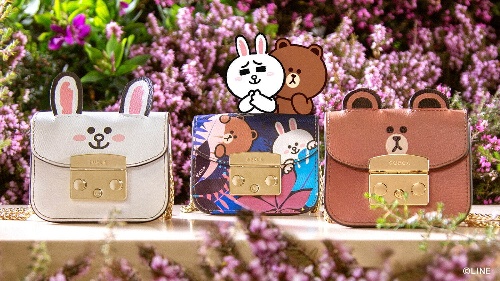 フルラ×ライン フレンズ“コニー”の耳付きショルダーバッグや“ブラウン&サリー”のクラッチコピー フルラ×ライン フレンズ“コニー”の耳付きショルダーバッグや“ブラウン&サリー”のクラッチコピー