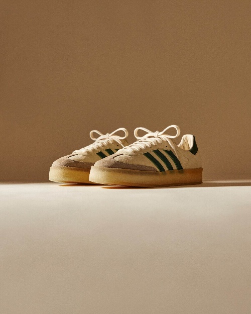 KITH×アディダス オリジナルス×クラークスのスニーカー、クレープソール採用の「サンバ」コピー KITH×アディダス オリジナルス×クラークスのスニーカー、クレープソール採用の「サンバ」コピー