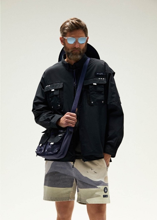KITH×コロンビア PFG - メッシュ素材のベストや“夕暮れの湖”柄フリース、サンダルもコピー KITH×コロンビア PFG - メッシュ素材のベストや“夕暮れの湖”柄フリース、サンダルもコピー