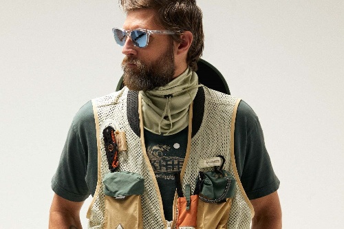 KITH×コロンビア PFG - メッシュ素材のベストや“夕暮れの湖”柄フリース、サンダルも