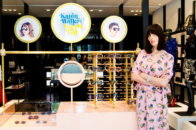 カレン・ウォーカーにインタビュー - 世界初のアイウエアのポップアップショップ“Candy Bar”オープンコピー