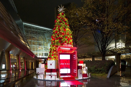 カルティエ“愛”がテーマのクリスマス限定イベント、六本木・表参道にクリスマスツリーもコピー カルティエ“愛”がテーマのクリスマス限定イベント、六本木・表参道にクリスマスツリーもコピー